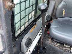 Bobcat S300 Turbo Skidloader, 12-16.5 Tires, Power Bob-Tach, Aux Hyd, A/C, Gold Package, Hand and Fo