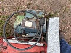 Sudenga Sump Auger and Tube, out of 36’ Bin, 8”, with 5HP 1Ph, 220V, 50A Plug