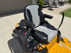 Hustler Raptor SDX 60” Zero Turn Lawn Mower, 197 Hours (hours will go up slightly), Front Suspension