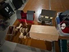 Toy Farm Set and Misc Items