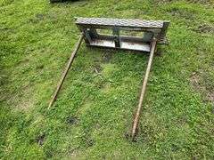 Bale Fork, Skid Loader Mount
