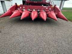 2003 IH Model 2206 Corn Head, 6 Row 30”, Height Control Poly Snoots, SN: 034233
