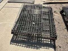 Collapsable Wire Mesh Crate, 40” x 48” x 27” Tall (1)