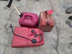 (3) Gas Cans