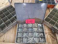 (3) Containers of Misc Nuts and Screws