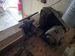 Wood Lathe *Located on a Mezzanine in Shop, Buyer is Responsible for Removal, Has a Ladder, No Steps