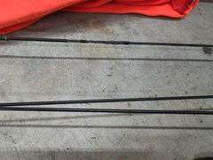 2 Compound Bows, Range Finder, 2 Med/Small Blaze Orange Jackets, 2 Hats and 1 Reversible Vest