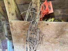 Large Trap Lot Includes (11) Mink/Muskrat Stretchers, (8) 1.5” Traps, (5) Foothold Traps, (6) 110 Tr