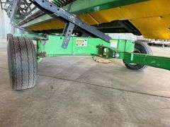 2001 John Deere 925F 25’ Flexhead with Unverferth Head Trailer, Full Finger Reel, SN: H00925F691586.