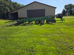 2016 John Deere 2730X 18’ Combination Ripper, 9 Shank, Remlinger 5 Bar Spike Tooth Harrow, Single Po