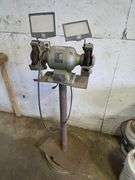 Packard 1/2hp Heavy Duty Grinder on Stand, *Must be Picked Up By Friday, July 25th. No Exceptions!