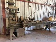 6’ Metal Turning Lathe, 110V Single Phase, Working Order Per Seller