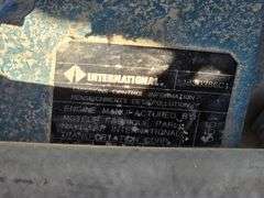 1999 International 4900 Truck with 2,350 Gallon Tank, 197,509 Miles, DT466E Engine, 6 Speed Plus Man