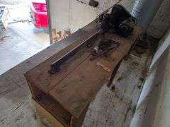 Wood Lathe *Located on a Mezzanine in Shop, Buyer is Responsible for Removal, Has a Ladder, No Steps