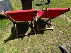 2 Rocking Camp Chairs, Buying All for One Money
