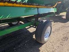Unverferth AWS-42 All Wheel Steer Header Trailer, Extendable Hitch, 11L-15 Tires, Sickle Storage, SN
