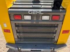 Gehl 4835 SXT Turbo Skid Loader, 985 Hours, Radio, Heat, Auxiliary Hydraulics, Quick Attach, New Buc