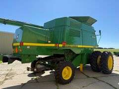 1999 John Deere 9510 Combine, 2wd, 3,279/4,588 Sep/Eng Hours, Maurer Hopper Extension, 3 Speed Hydro