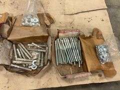 Concrete Anchor Bolts, 3/8x5”, 1/2x3-3/4”