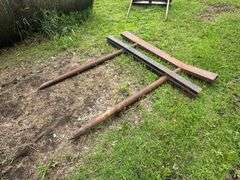 Bale Mover with Bucket Hookup, Heavy Duty