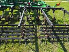 2016 John Deere 2730X 18’ Combination Ripper, 9 Shank, Remlinger 5 Bar Spike Tooth Harrow, Single Po