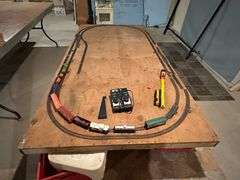 Toy Train Set with Track, Working Order Last Time Used