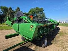 2014 John Deere 640FD 40’ Flex Draper, Flip Reel, Dual Knife Drive, Poly Tine Pickup Reel, Comes wit