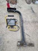 Bike Rake and Shop Light
