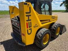 Gehl 4835 SXT Turbo Skid Loader, 985 Hours, Radio, Heat, Auxiliary Hydraulics, Quick Attach, New Buc