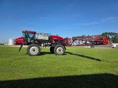 2011 Case Patriot 4420 Self Propelled Sprayer, 3,066 Hours, 120’ Booms, 1,200 Gallon Stainless Steel
