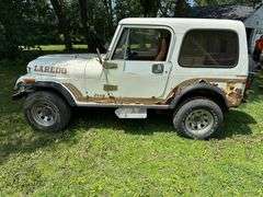 1986 Jeep CJ7, 2 Door, 4x4, 6 Cylinder, 4 Speed Manual Transmission, 143,058 Miles, Has Not Been Ran