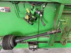 2001 John Deere 925F 25’ Flexhead with Unverferth Head Trailer, Full Finger Reel, SN: H00925F691586.