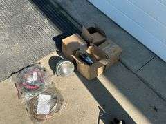 (2) Wiring Harness and 5 Lights for Oliver Tractors, May Fit Others, Buying All for One Money