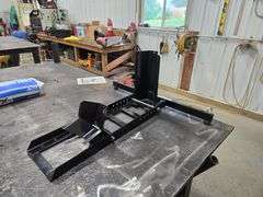 1800lb Adjustable Motorcycle Stand with Wheel Chock