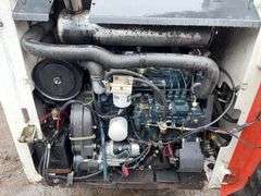 Bobcat S300 Turbo Skidloader, 12-16.5 Tires, Power Bob-Tach, Aux Hyd, A/C, Gold Package, Hand and Fo