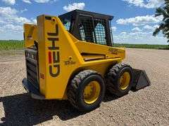 Gehl 4835 SXT Turbo Skid Loader, 985 Hours, Radio, Heat, Auxiliary Hydraulics, Quick Attach, New Buc