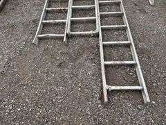 (3) Aluminum Step Ladders, 16’-18’, Buying All for One Money