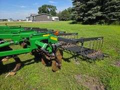 2016 John Deere 2730X 18’ Combination Ripper, 9 Shank, Remlinger 5 Bar Spike Tooth Harrow, Single Po