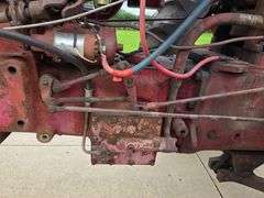 Farmall 460 Wide Front Gas Tractor, 15.5-38 Rears, 2pt Fast Hitch, 11L-15 Fronts, 540 PTO, Mid Hydra