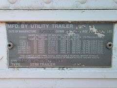 2001 Utility 38’ Enclosed Water Trailer, (4) 1500 Gallon Tanks, (2) 30 Gallon Inductors, Honda GX160