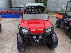 2008 Polaris RZR 800, 1/2 Windshield, Spare Wheel, Winch, Soft Top, Toolbox, 131.4 Hours, 1548 Miles