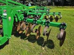 2016 John Deere 2730X 18’ Combination Ripper, 9 Shank, Remlinger 5 Bar Spike Tooth Harrow, Single Po