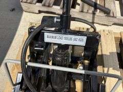 Black Widow Motorcycle Lift Jack, Air Operated, on Wheels, unused