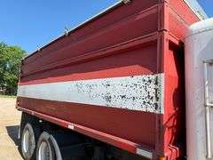 1989 Freightliner Semi, 766,000 Miles, 9 Speed Transmission, 19’ Steel Box, Roll Tarp, 855 Cummins @