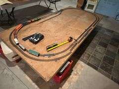 Toy Train Set with Track, Working Order Last Time Used