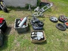 2 Scooters, Believed to be Longbo Brand, all Taken Apart and Most of the Parts Should be There Per S