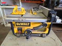 DeWalt Model DW745 10” Table Saw with Stand, *Must be Picked Up By Friday, July 25th. No Exceptions!