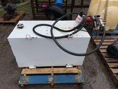 Fuel Tank, with 12V Pump, 45”x24”x24”