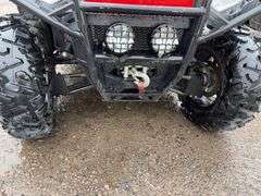 2008 Polaris RZR 800, 1/2 Windshield, Spare Wheel, Winch, Soft Top, Toolbox, 131.4 Hours, 1548 Miles