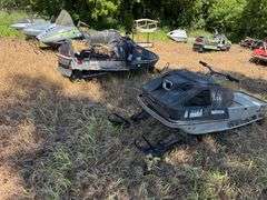 (5) Snowmobiles For Parts